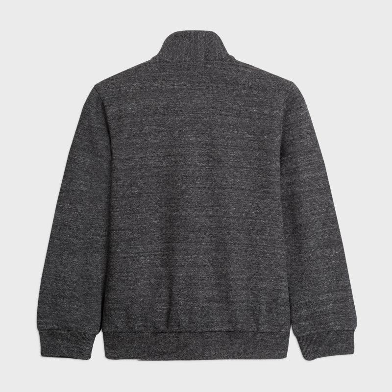 Felpa zip maniche lunghe ragazzo Mayoral grigia - ErreGiModaBimbo