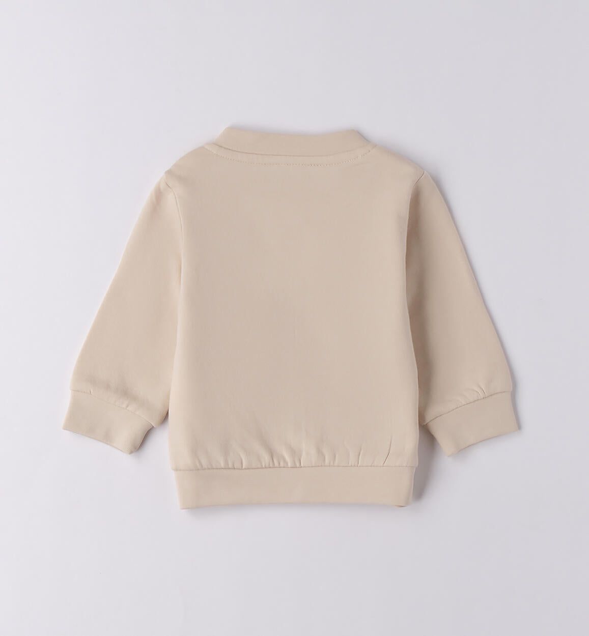 Felpa zip neonato iDO Big Dream beige iDO 1 Mesi 56cm