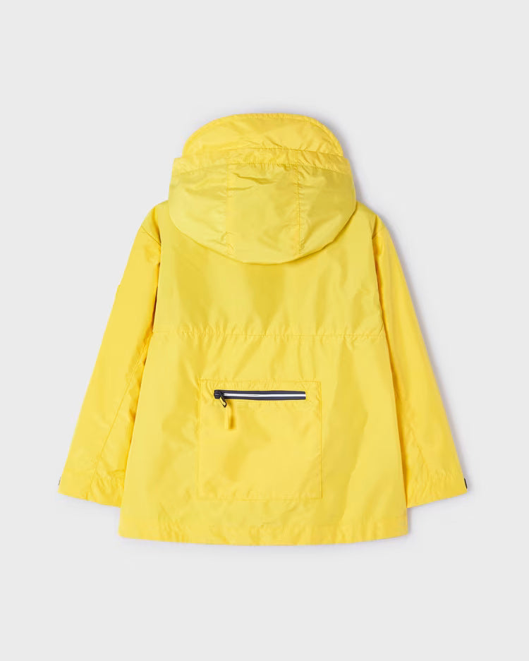 Giacca a vento con cappucciobambino Mayoral tela gialla Mayoral Giallo