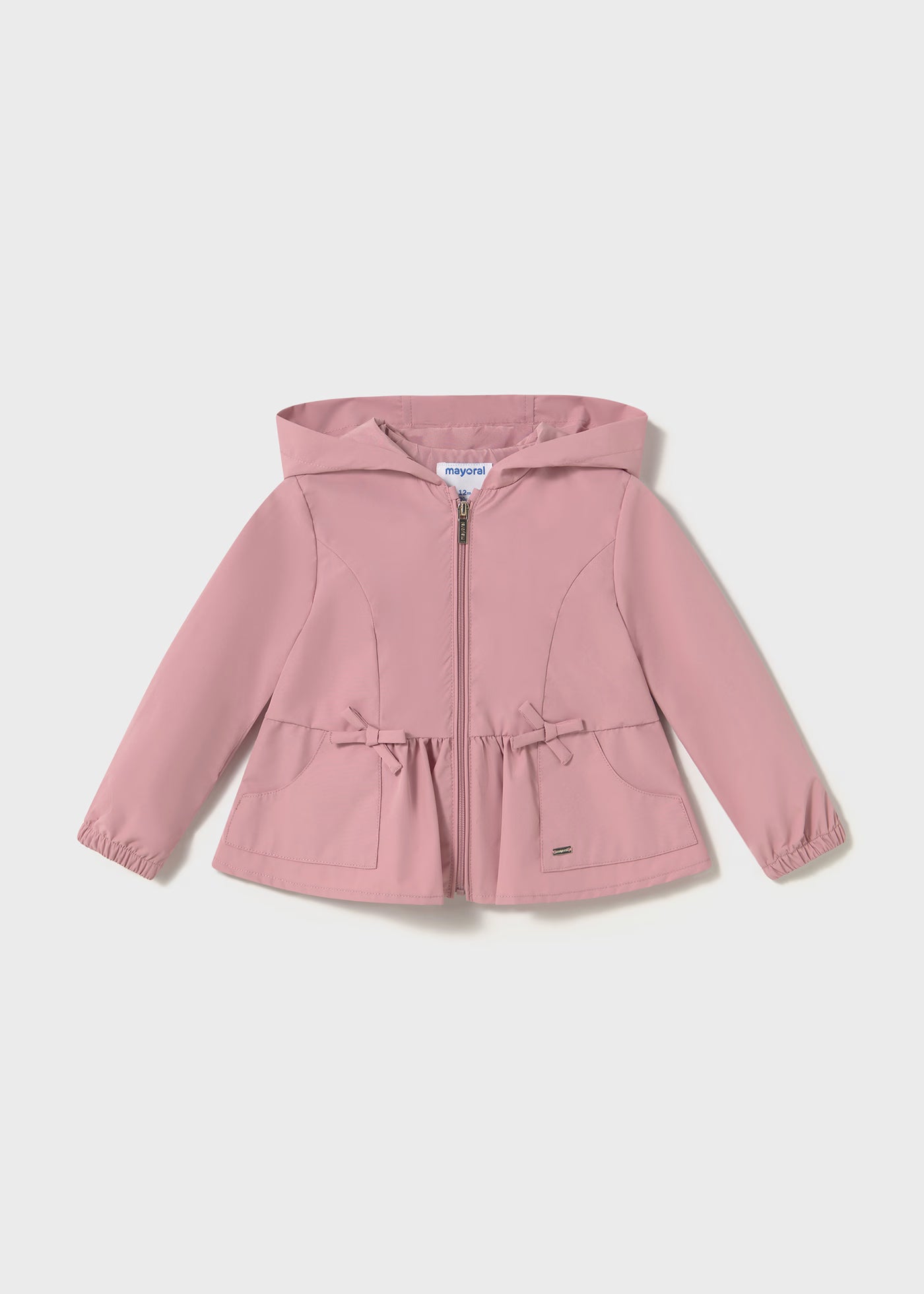 Giacca a vento cappuccio neonata Mayoral rosato Mayoral 6 Mesi 68cm
