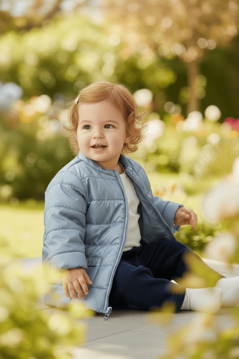 Giacca a vento leggera neonata Mayoral Newborn carta zucchero Mayoral Carta Zucchero