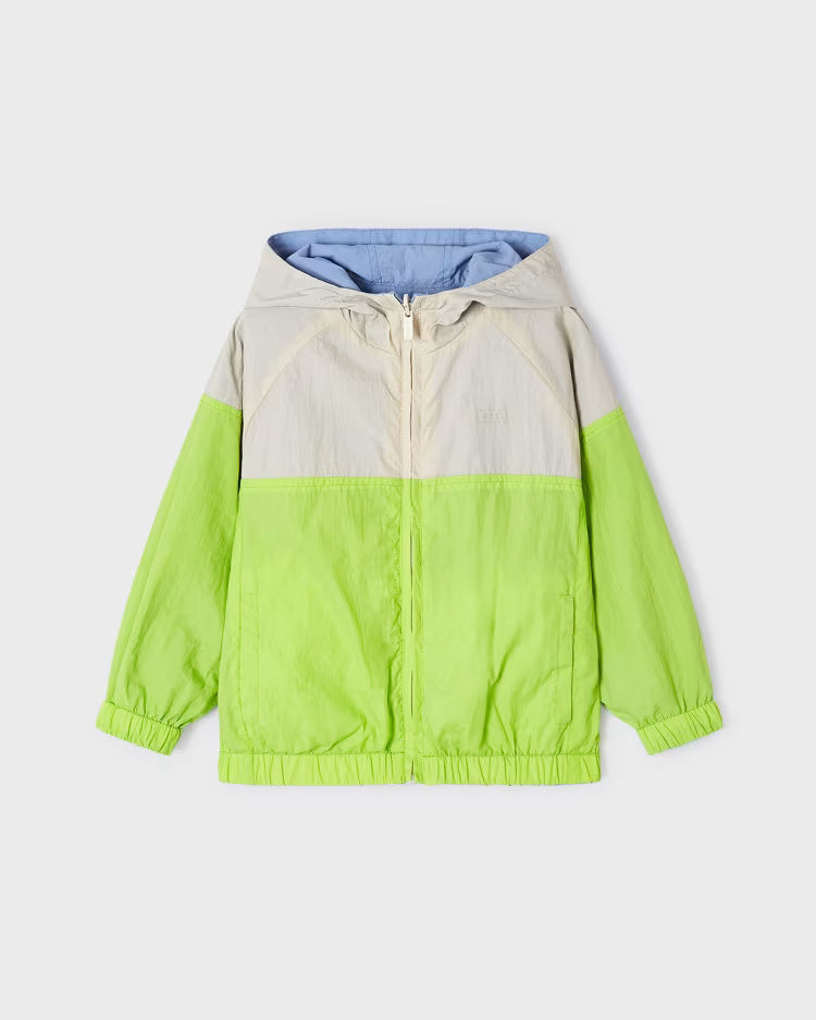 Giacca a vento bambino Mayoral reversibile azzurro-verde Mayoral Azzurro