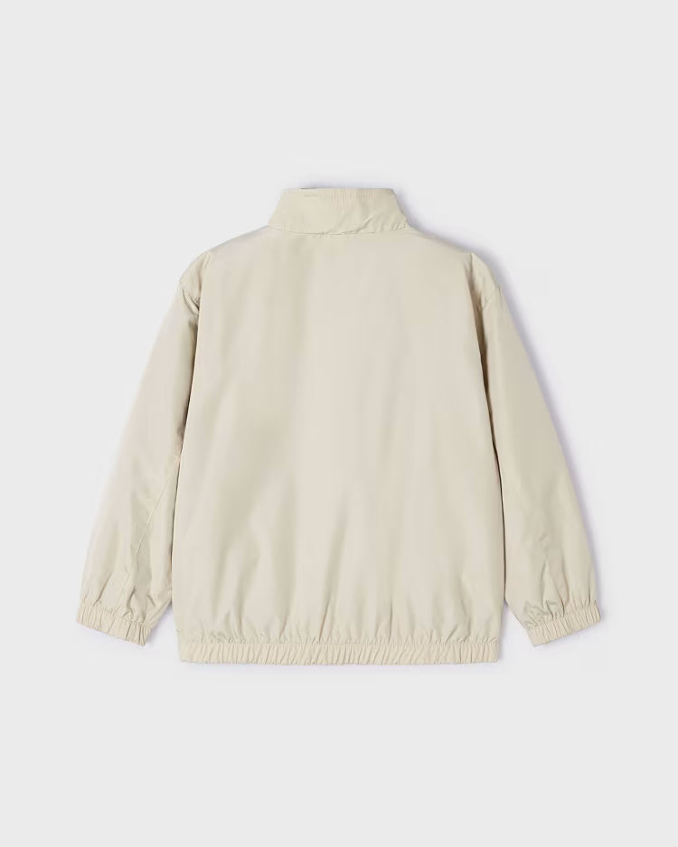 Giacca a vento in tela bambino Mayoral reversibile Cecio-Grigio Mayoral Cecio