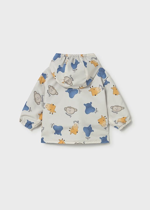 Giacca a vento neonato reversibile Mayoral Blu Safari Mayoral 6 Mesi 68cm