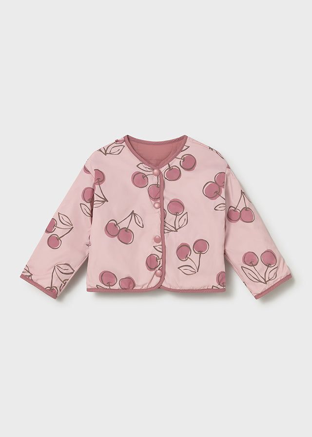 Giacca a vento neonata Mayoral reversibile rosa Mayoral 6 Mesi 68cm