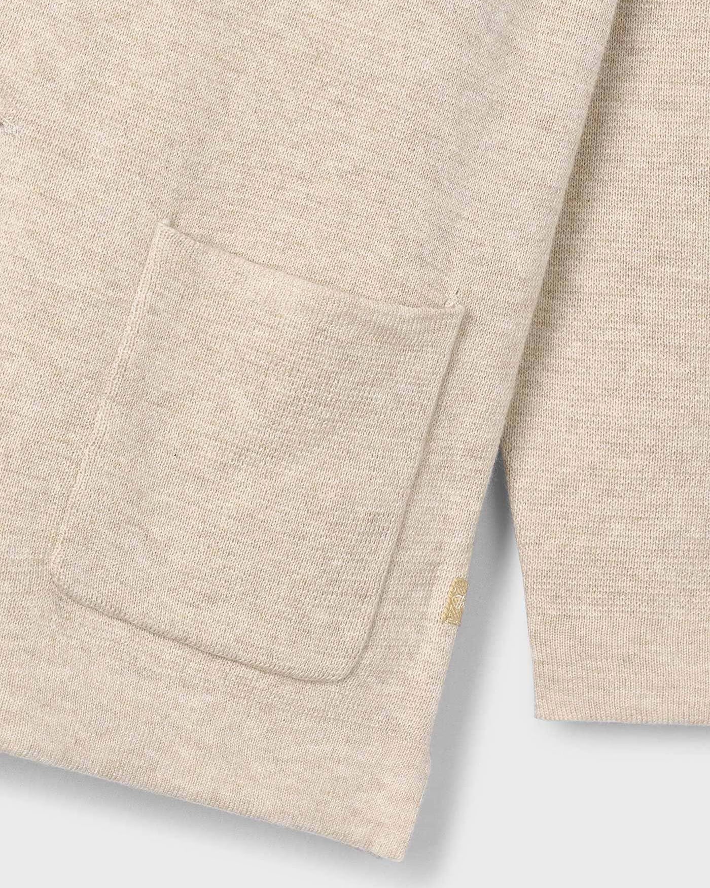 Giacca ameircana bavero tricot bambino Mayoral beige sabbia Mayoral 2 Anni 92cm