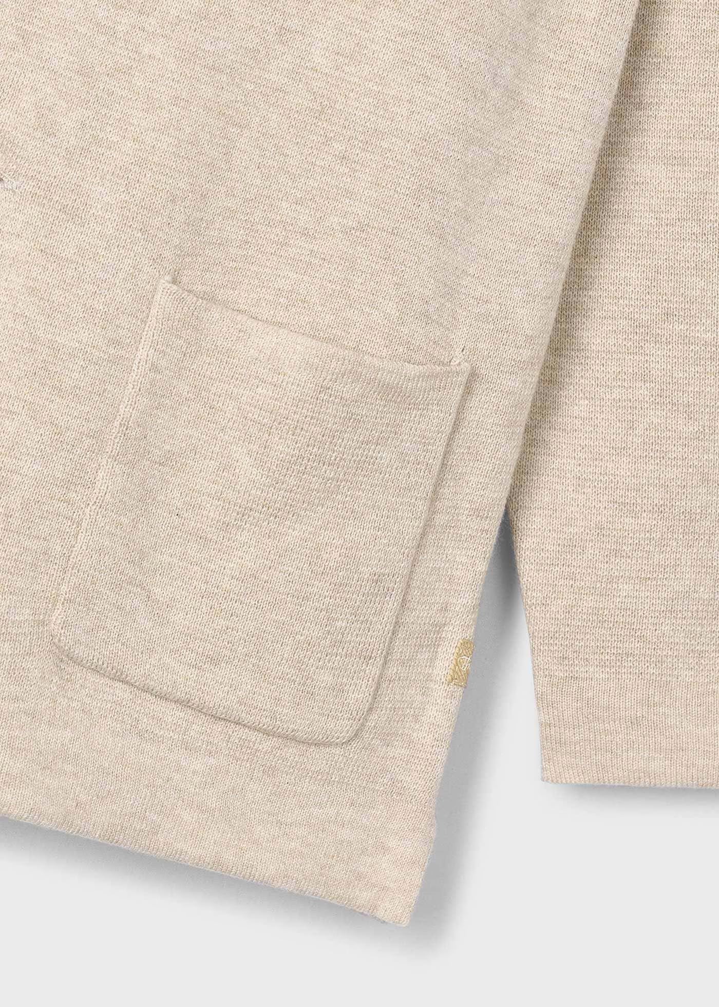Giacca ameircana bavero tricot bambino Mayoral beige sabbia Mayoral 2 Anni 92cm