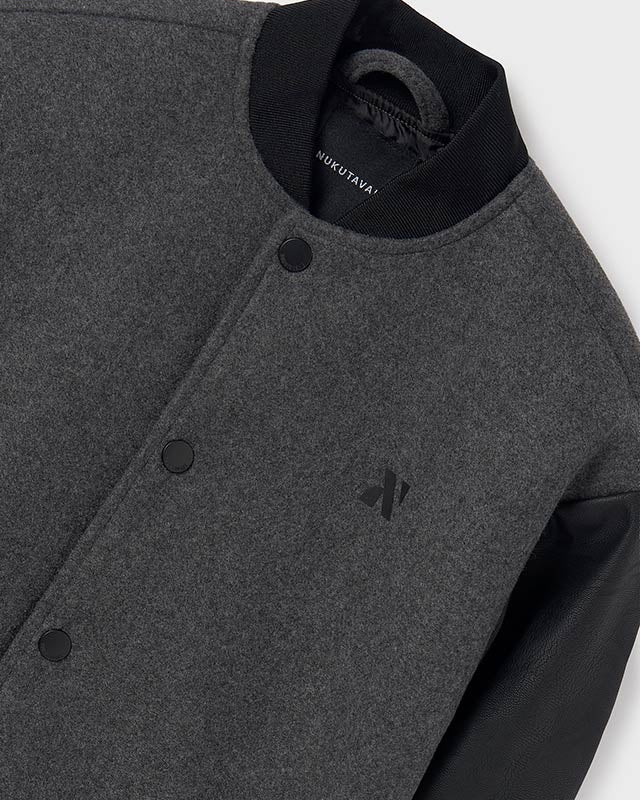 Giacca Baseball ragazzo Mayoral grigio scuro Mayoral Grigio