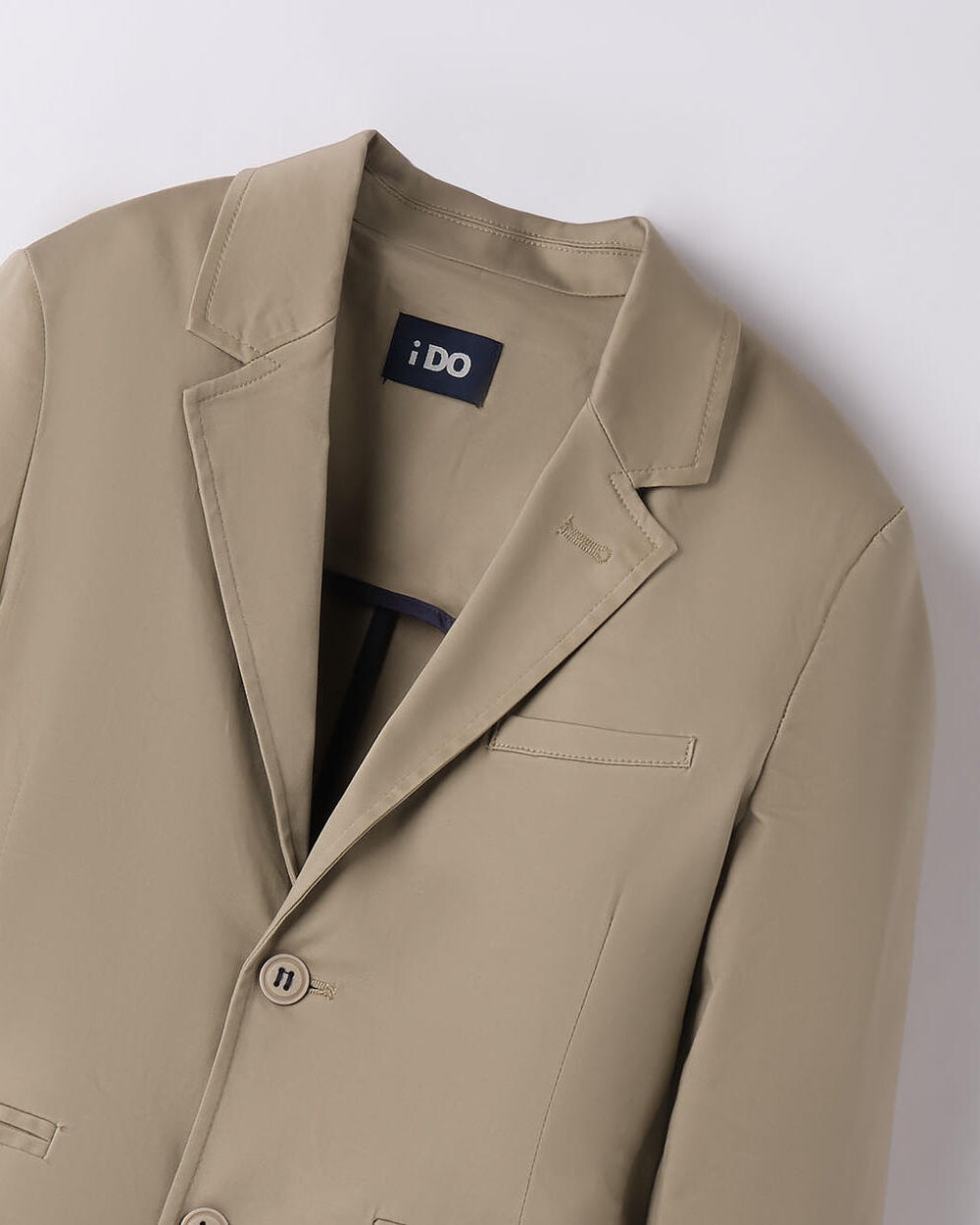 Giacca cerimonia satin stretch ragazzo iDO beige iDO Beige