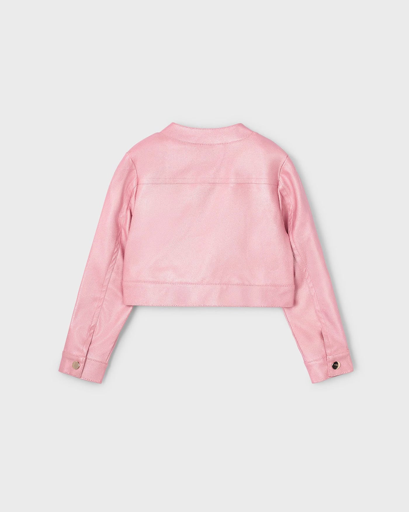 Giacca chiusura bottoni bambina Mayoral rosa metallizzato Mayoral Rosa