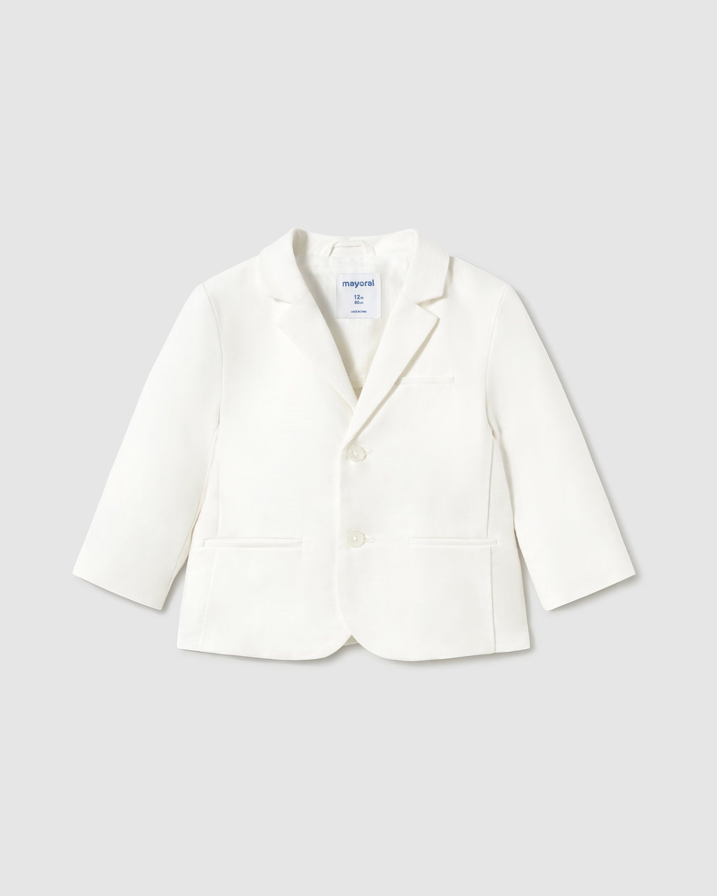 Giacca elegante lino neonato Mayoral color panna Mayoral 6 Mesi 68cm