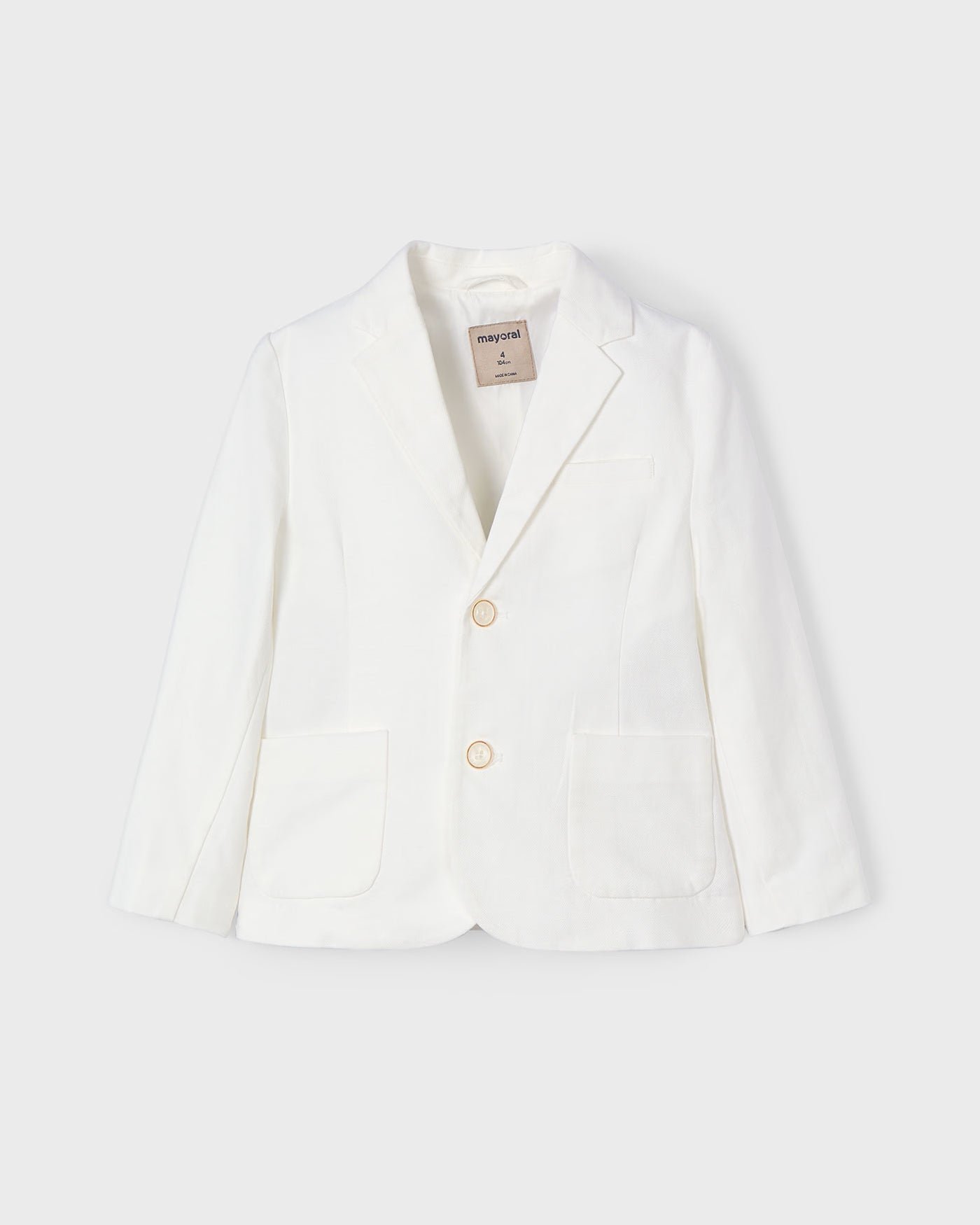 Giacca lino bambino Mayoral panna Mayoral 2 Anni 92cm