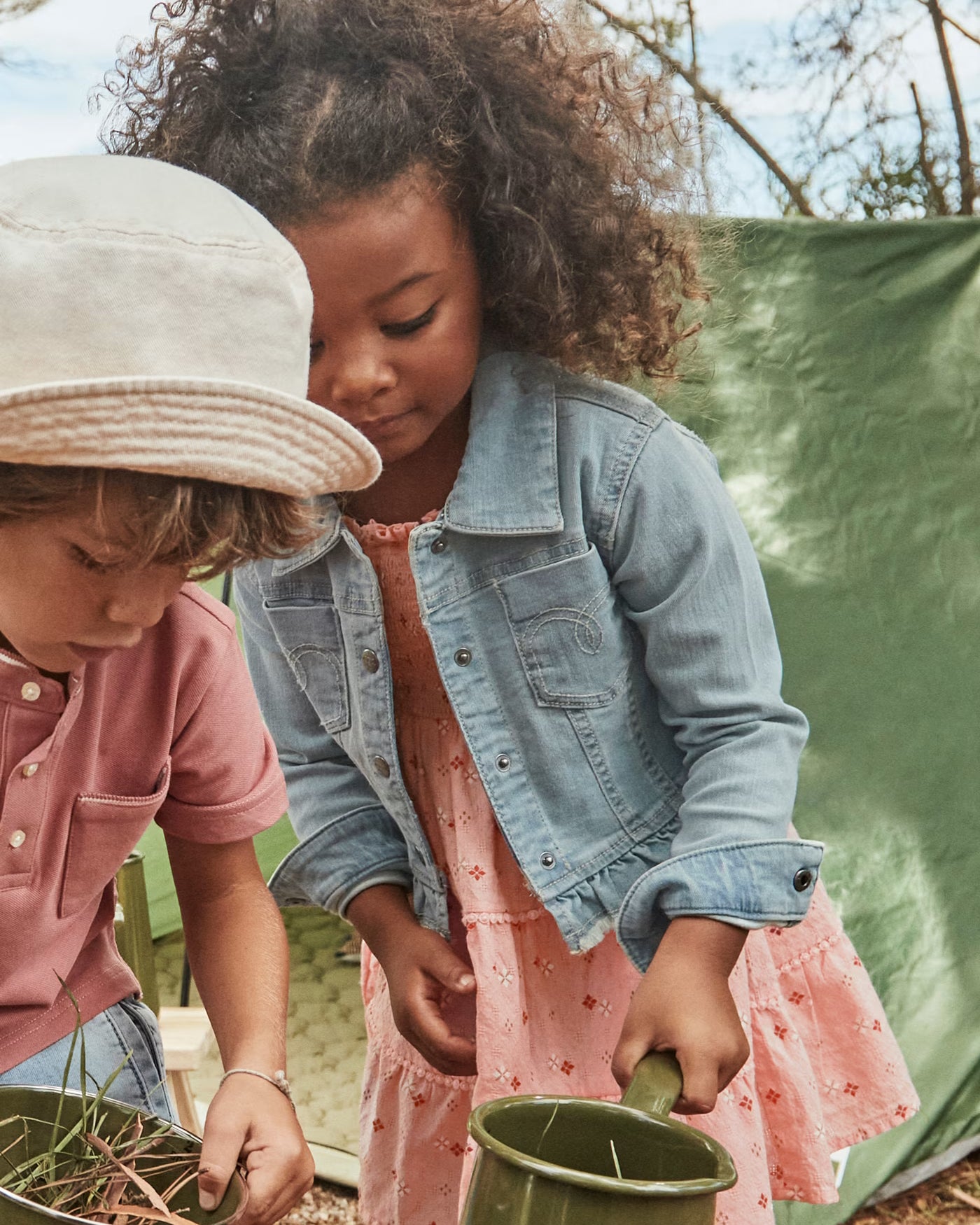Giacca orlo volant bambina Mayoral jeans chiaro Mayoral Azzurro