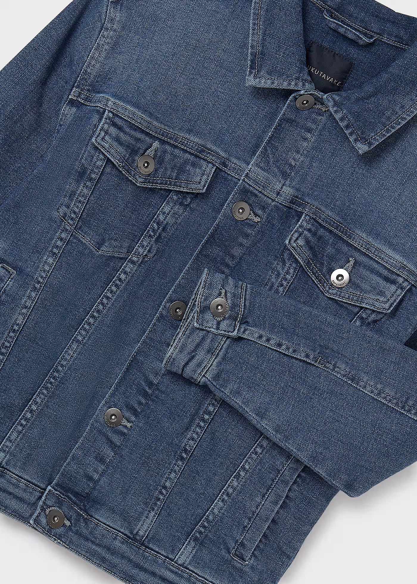 Giacca ragazzo Mayoral blu jeans Mayoral 8 Anni 128cm