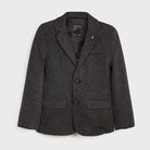 Giacca ragazzo Mayoral elegante tramata grigia - ErreGiModaBimbo