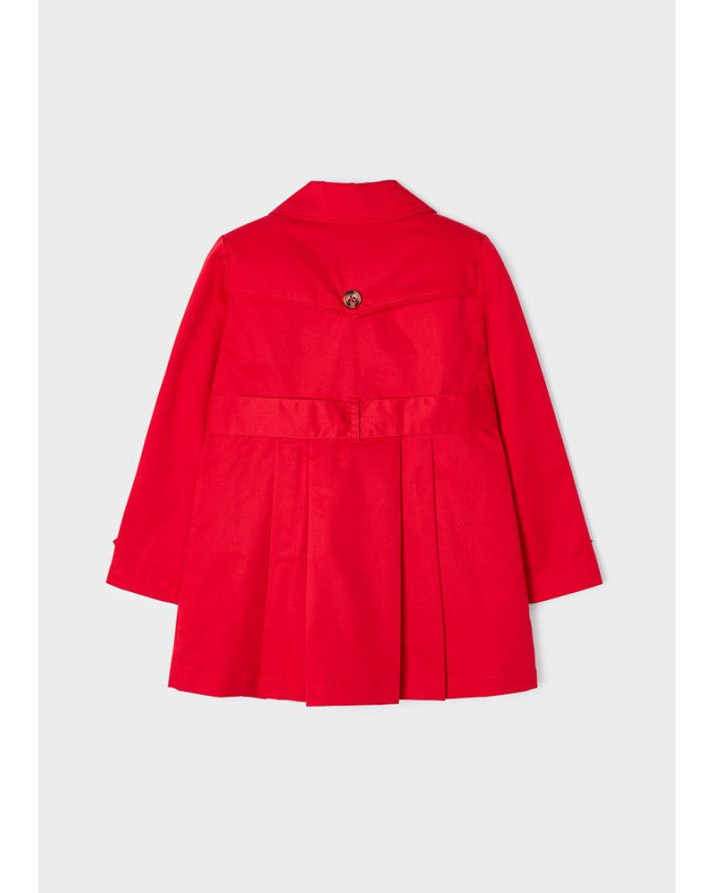 Giacca Trench coat bambina Mayoral rosso Mayoral 2 Anni 92cm