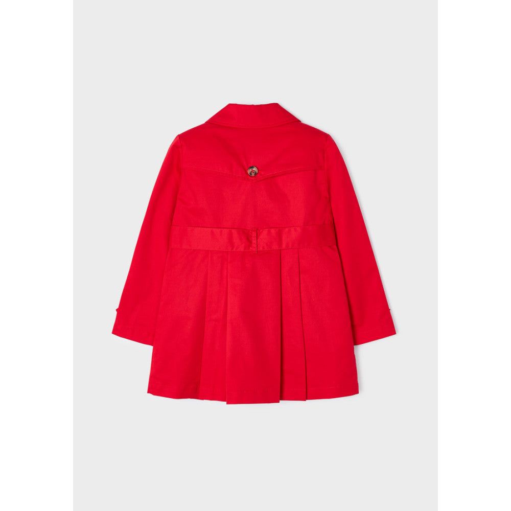 Giacca Trench coat bambina Mayoral rosso Mayoral 2 Anni 92cm