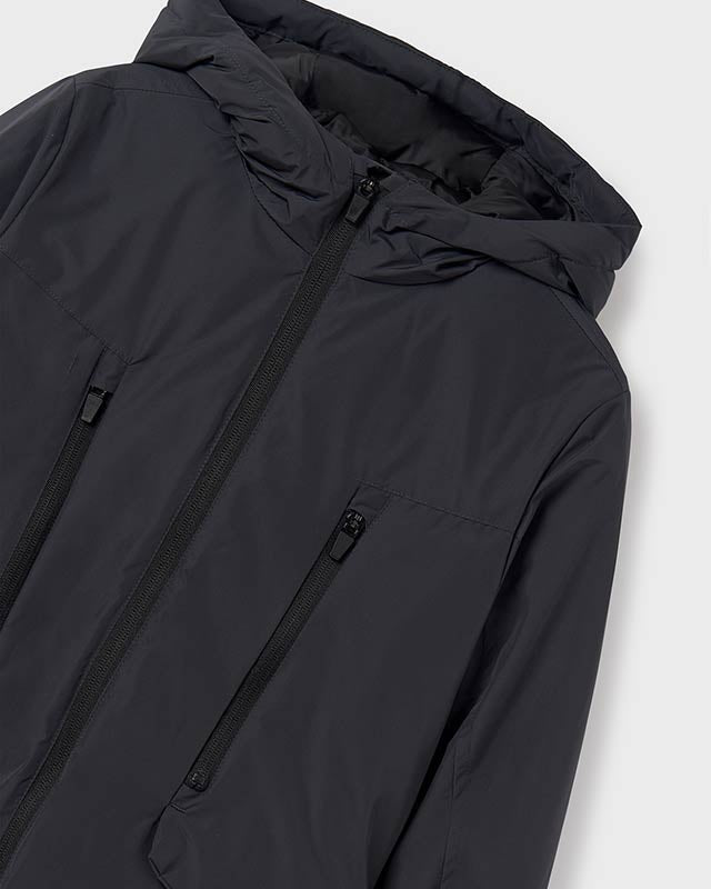 Giubbino invernale imbottito ragazzo Mayoral color liquirizia Mayoral Liquirizia