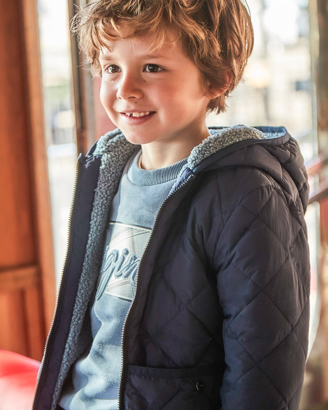 Giaccone reversibile bambino Mayoral blu marino Mayoral Blu navy