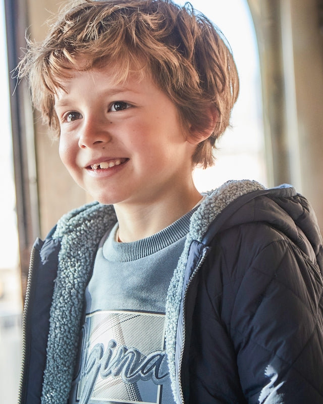 Giaccone reversibile bambino Mayoral blu marino Mayoral Blu navy