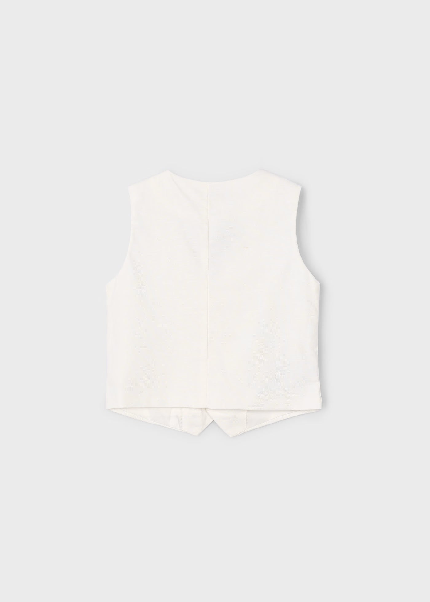 Gilet elegante lino bambino Mayoral panna Mayoral Panna