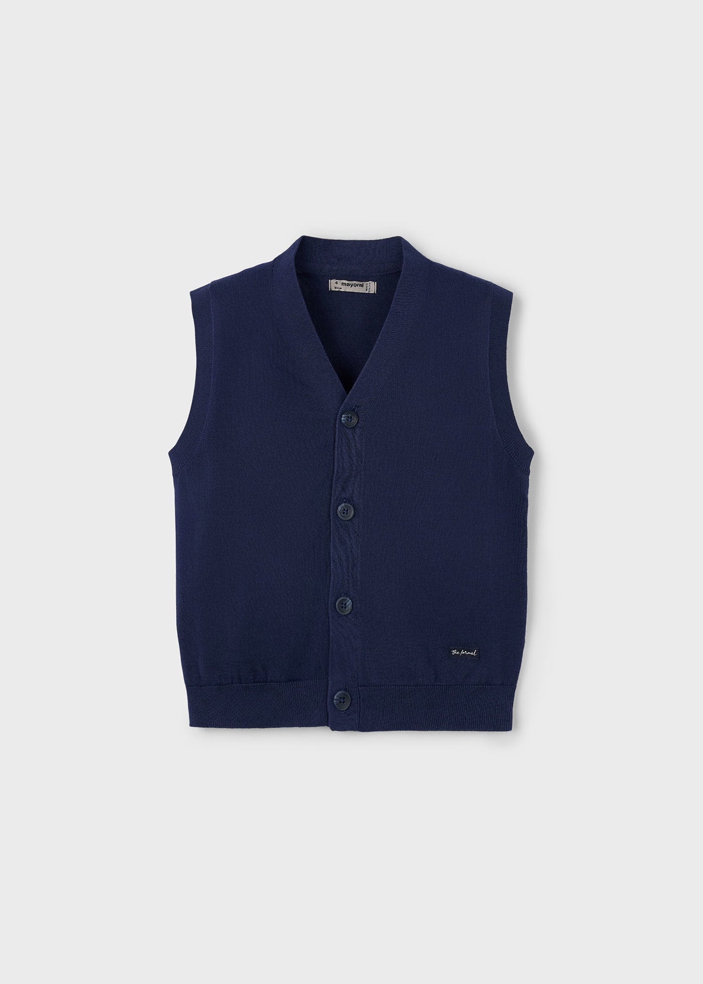 Gilet in maglia tricot bambino Mayoral blu marino Mayoral 2 Anni 92cm