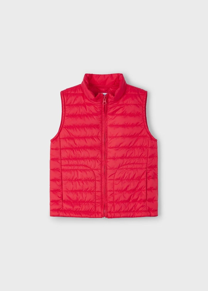 Gilet trapuntato ultra leggero bambino Mayoral anguria - ErreGiModaBimbo