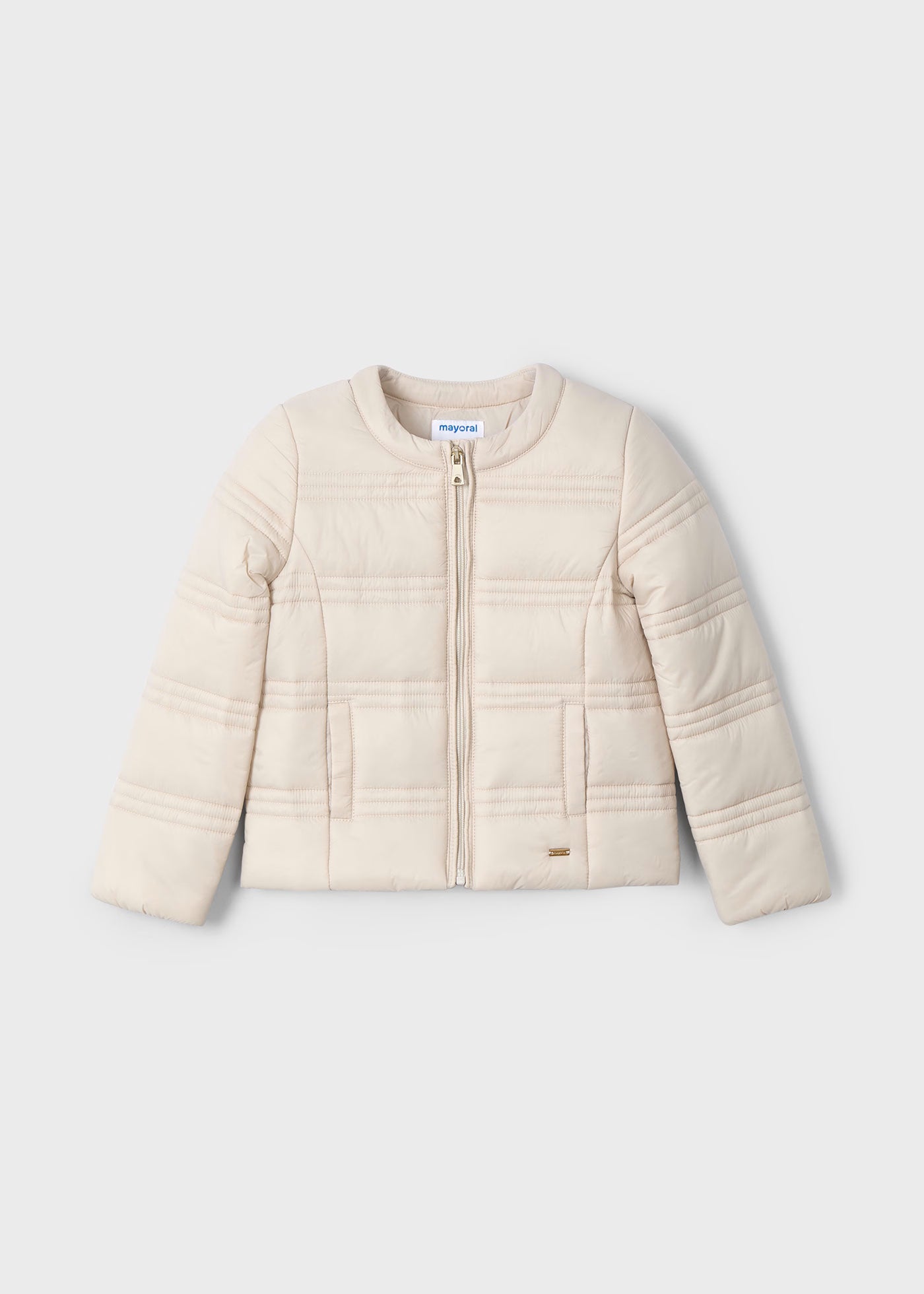 Giubbino 100 grammi leggero bambina Mayoral beige Mayoral Beige