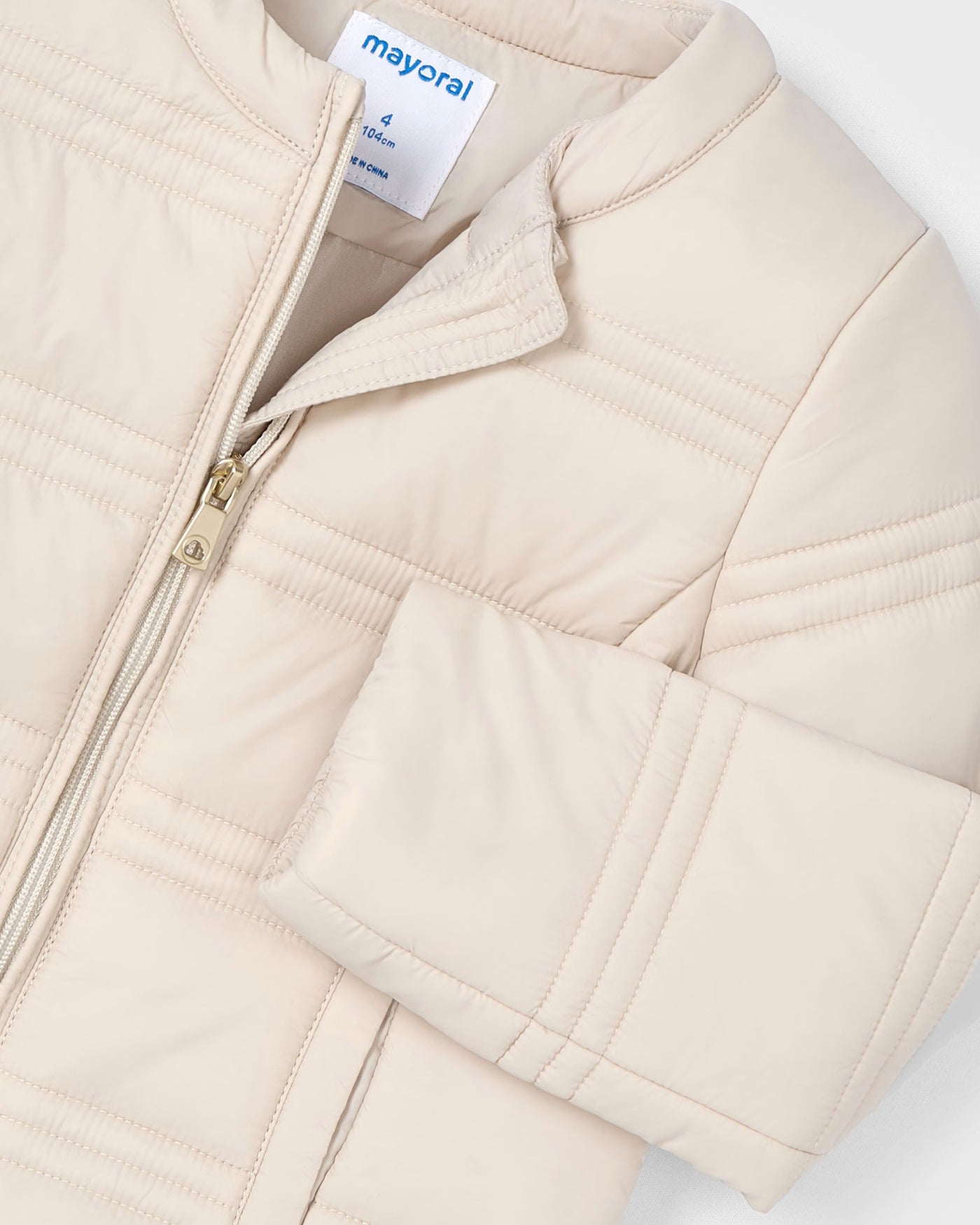 Giubbino 100 grammi leggero bambina Mayoral beige Mayoral Beige