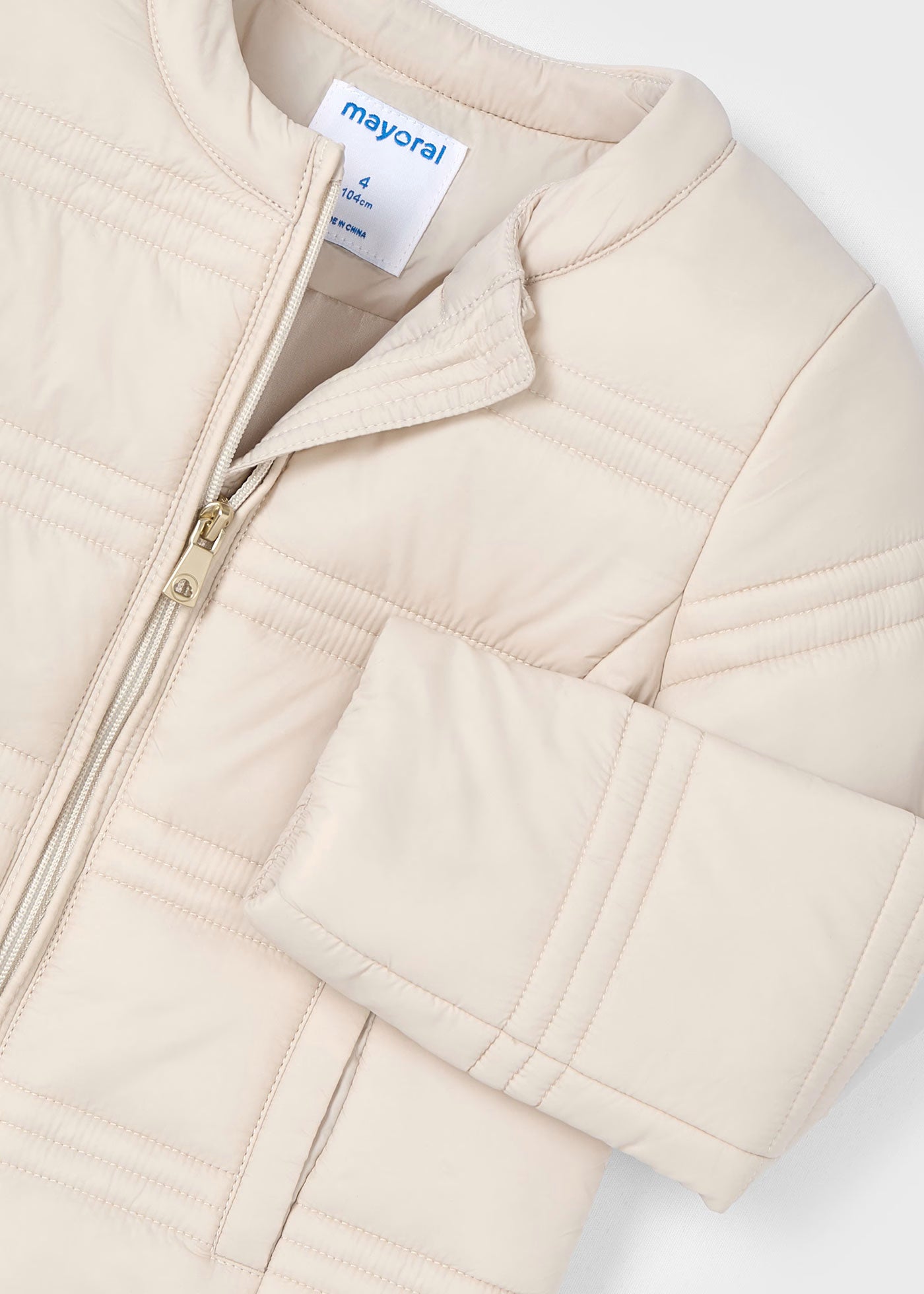 Giubbino 100 grammi leggero bambina Mayoral beige Mayoral Beige