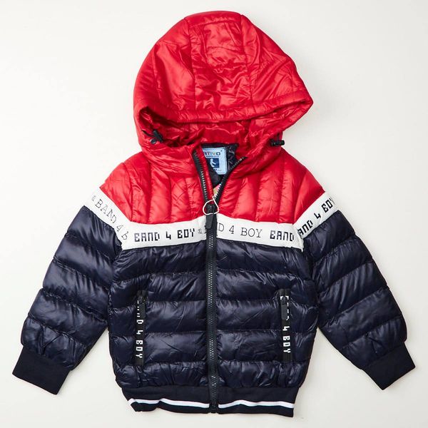 Giubbino neonato brand Ativo invernale bicolor Rosso - ErreGiModaBimbo