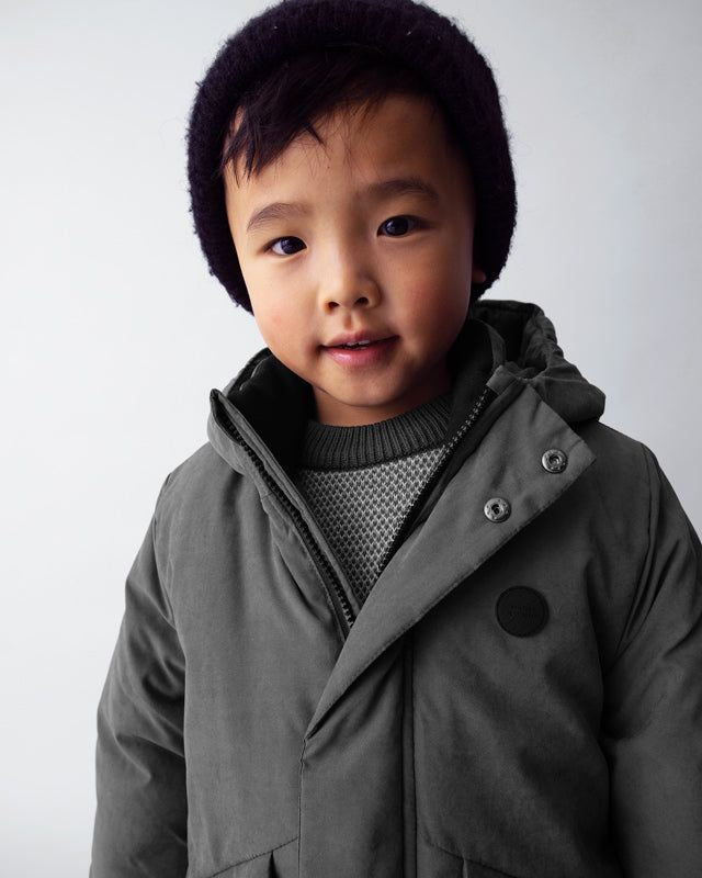 Giubbino parka bambino Mayoral grigio lavagna Mayoral 2 Anni 92cm