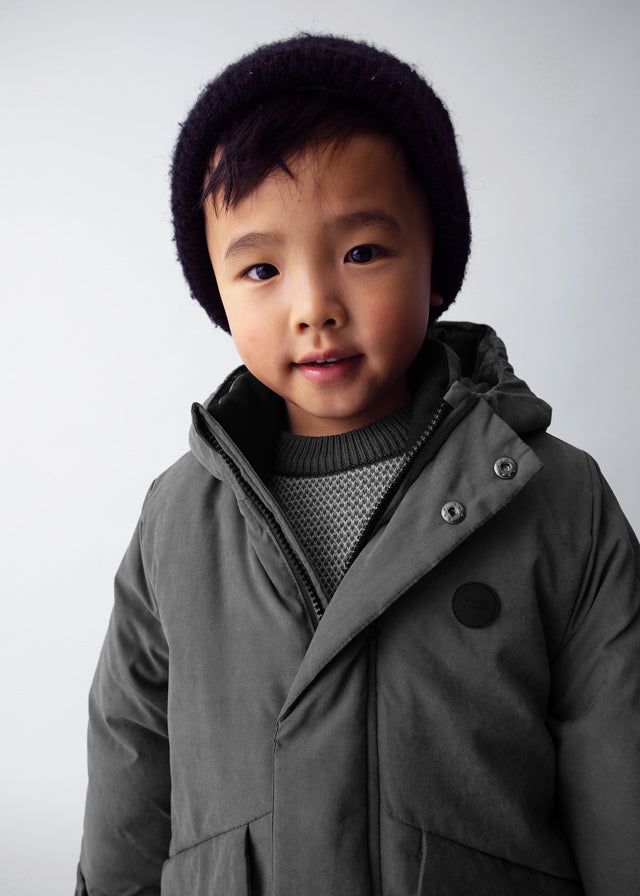 Giubbino parka bambino Mayoral grigio lavagna Mayoral 2 Anni 92cm
