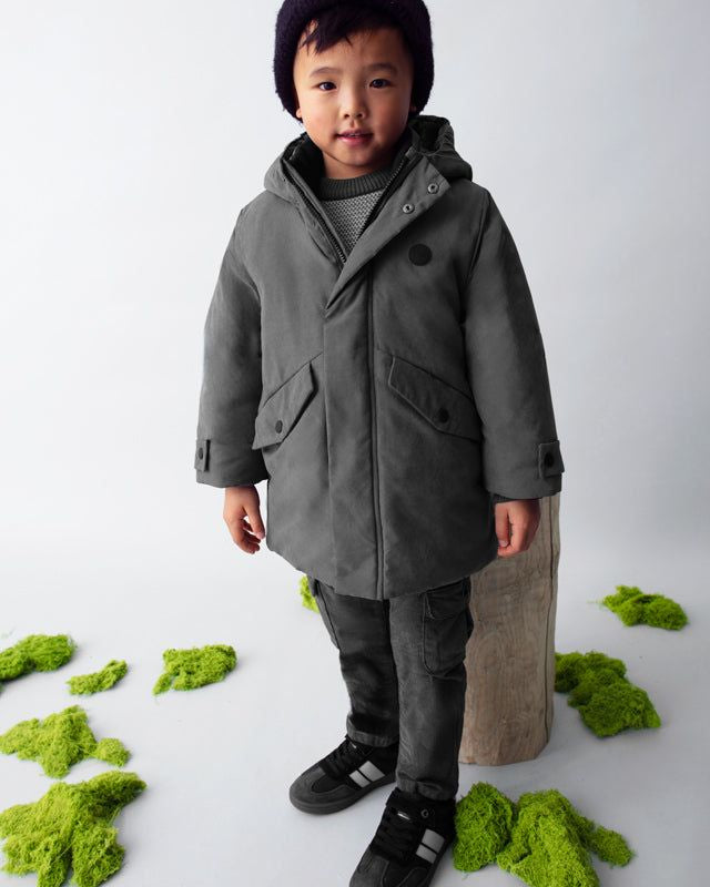 Giubbino parka bambino Mayoral grigio lavagna Mayoral 2 Anni 92cm