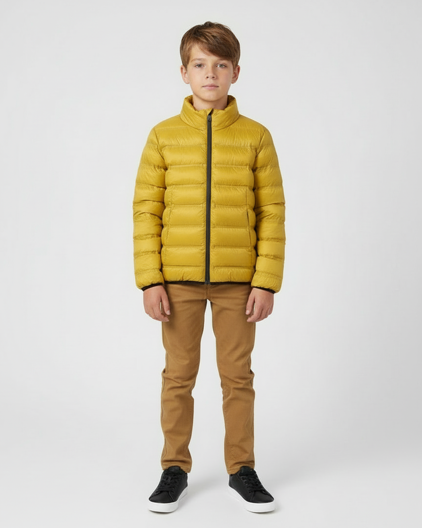 Giubbino ultraleggero 100 grammi ragazzo Mayoral giallo Mayoral Giallo