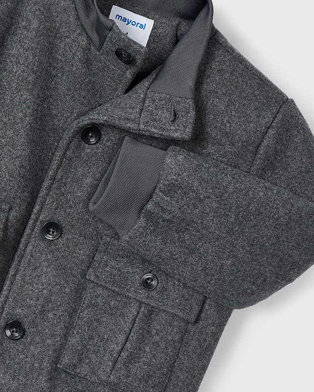 Giubbotto a giacca bambino Mayoral grigio scuro Mayoral Grigi