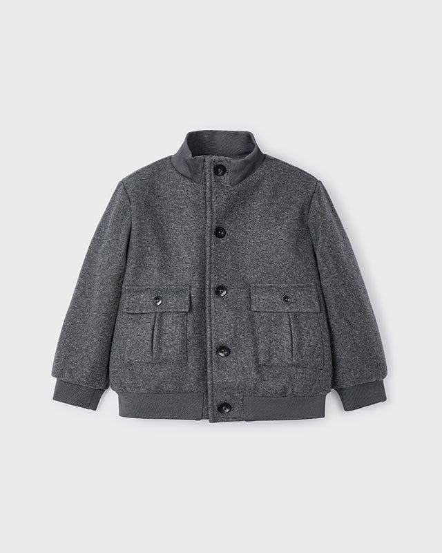 Giubbotto a giacca bambino Mayoral grigio scuro Mayoral Grigi