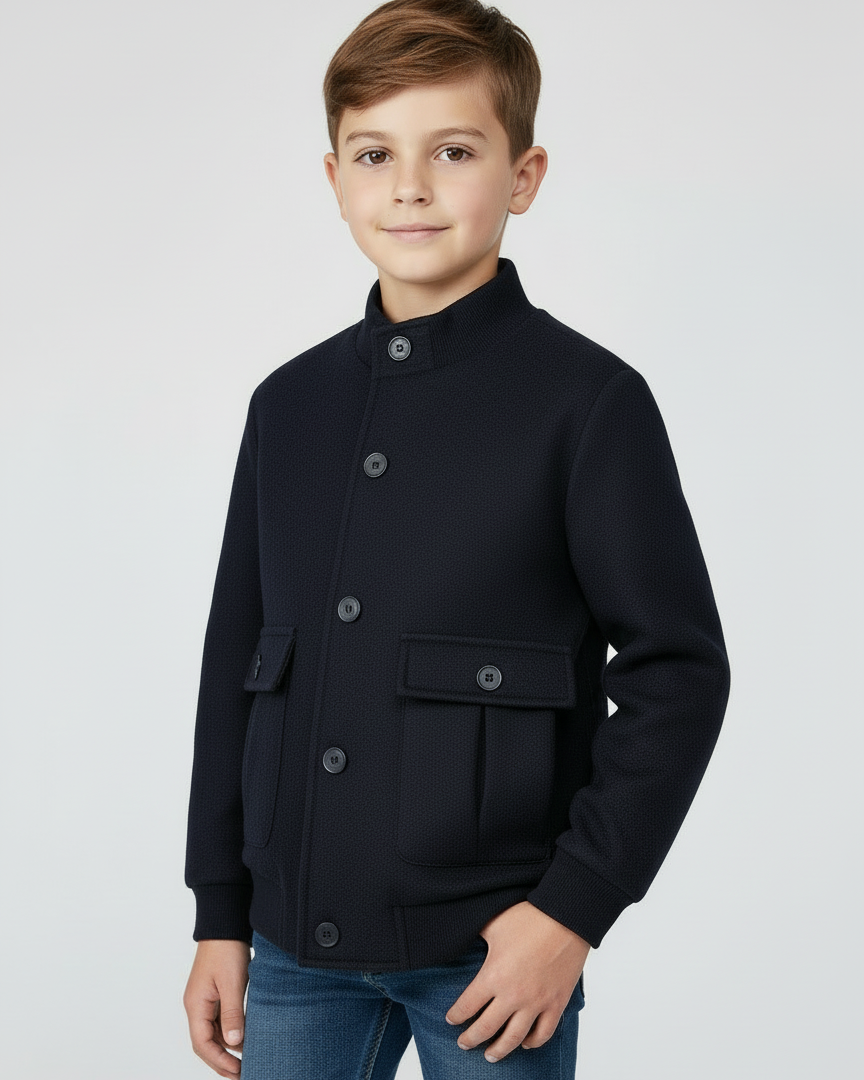 Giubbotto a giacca bambino Mayoral blu marino Mayoral Blu navy