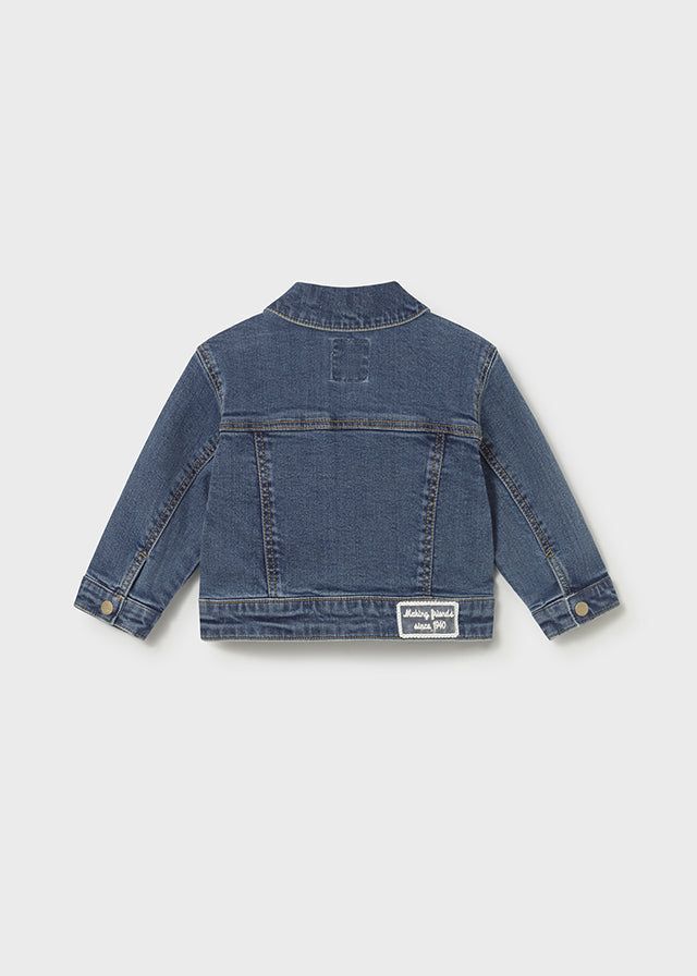 Giubbotto jeans neonata Mayoral blu scuro Mayoral 6 Mesi 68cm