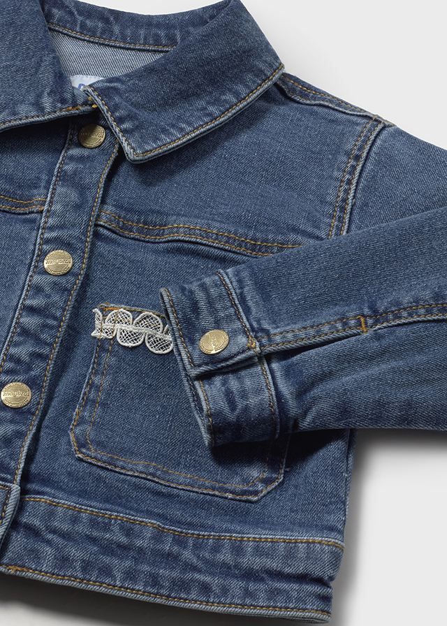 Giubbotto jeans neonata Mayoral blu scuro Mayoral 6 Mesi 68cm