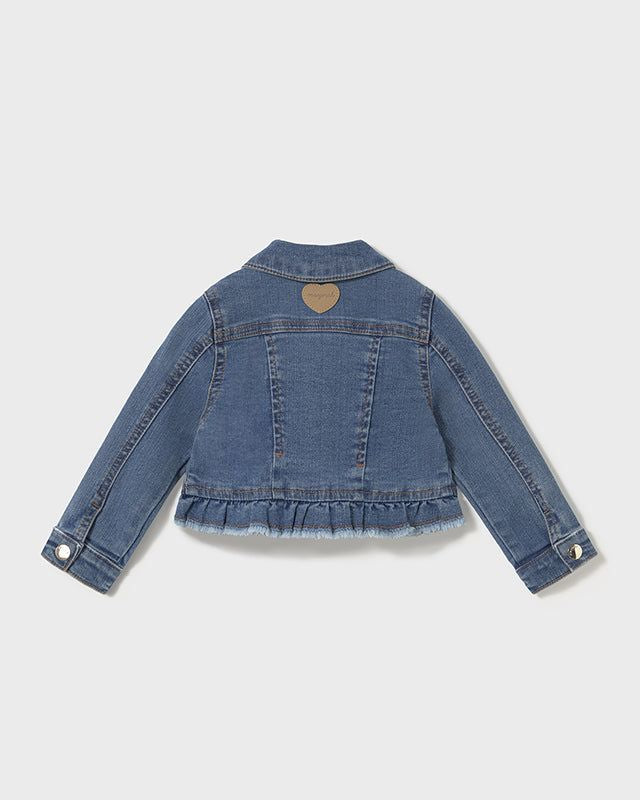 Giubbotto jeans volant neonata Mayoral blu medio Mayoral Blu