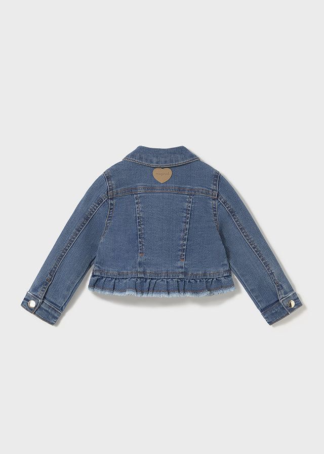 Giubbotto jeans volant neonata Mayoral blu medio Mayoral Blu