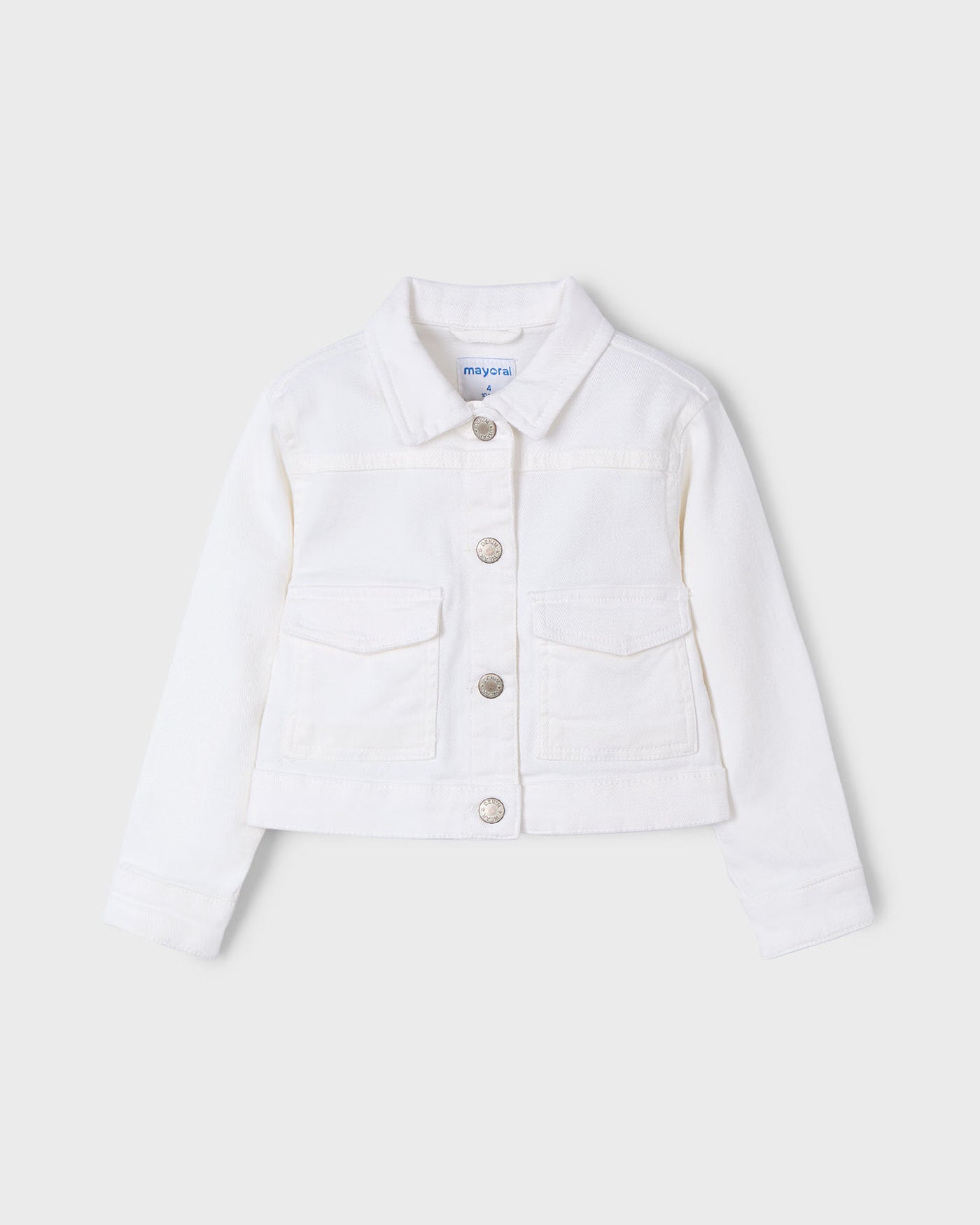 Giubbotto twill bambina Mayoral panna Mayoral Panna