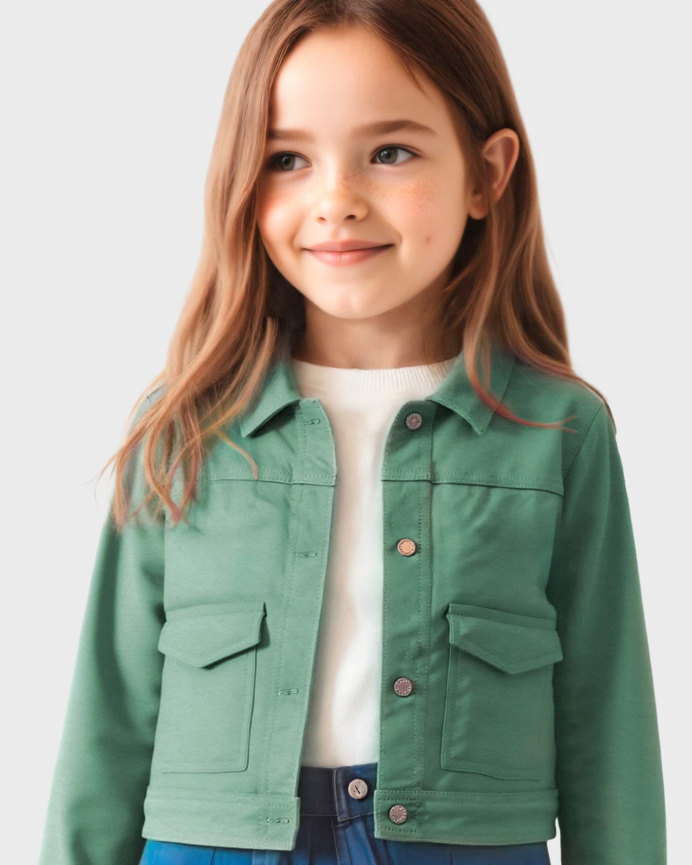 Giubbotto twill bambina Mayoral verde menta Mayoral 2 Anni 92cm