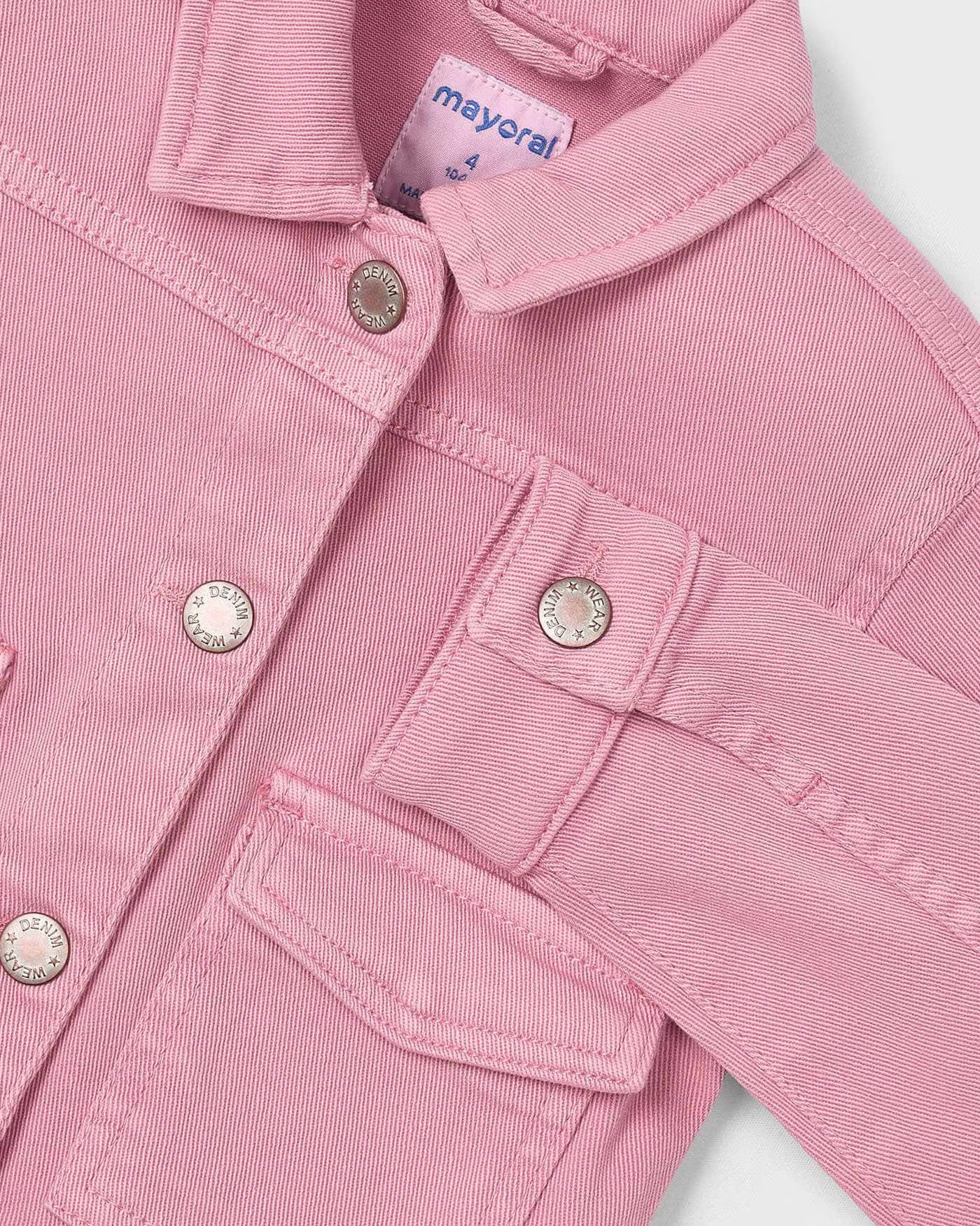 Giubbotto twill bambina Mayoral rosato Mayoral 2 Anni 92cm