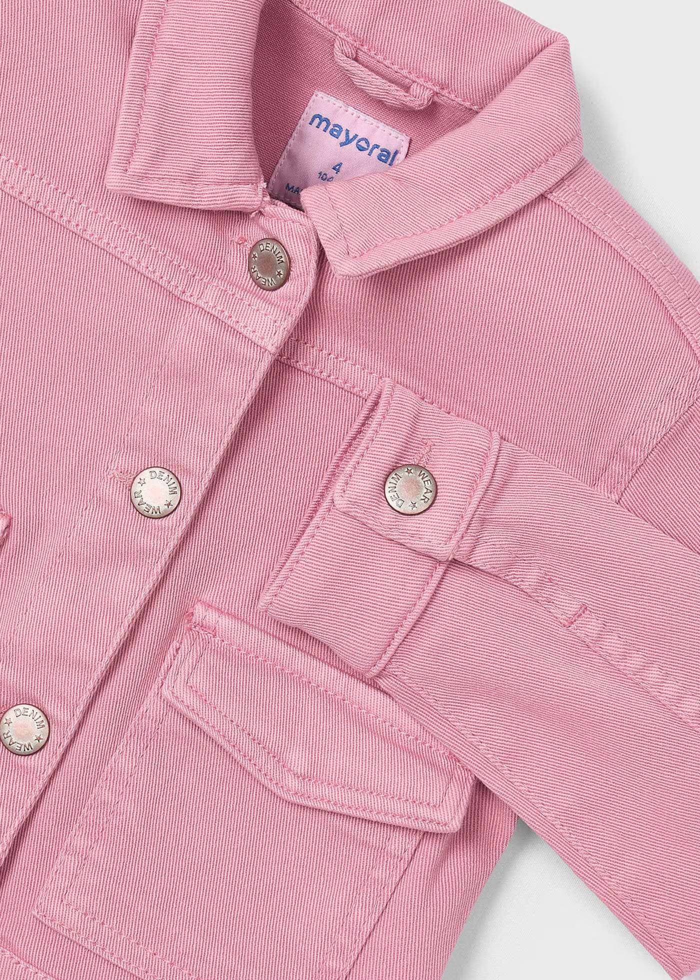 Giubbotto twill bambina Mayoral rosato Mayoral 2 Anni 92cm