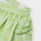 Gonna bambina Mayoral con pinces e tasche verde - ErreGiModaBimbo