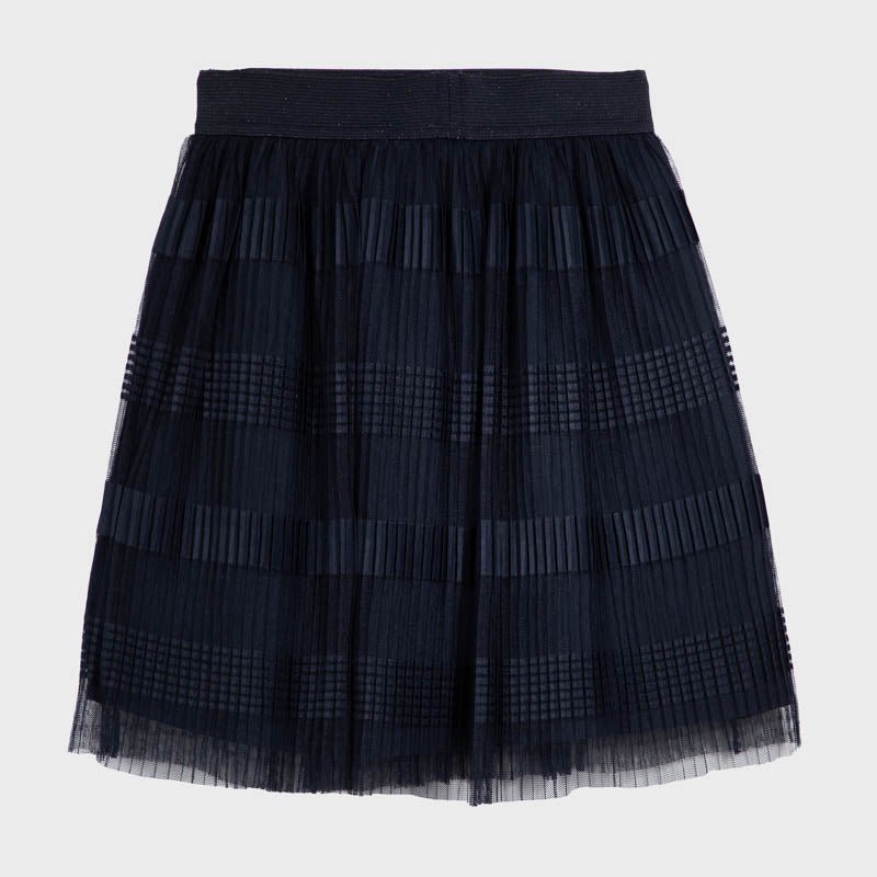 Gonna in tulle ragazza Mayoral foderata blu - ErreGiModaBimbo