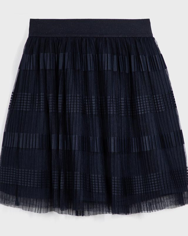 Gonna in tulle ragazza Mayoral foderata blu - ErreGiModaBimbo