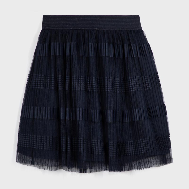 Gonna in tulle ragazza Mayoral foderata blu - ErreGiModaBimbo